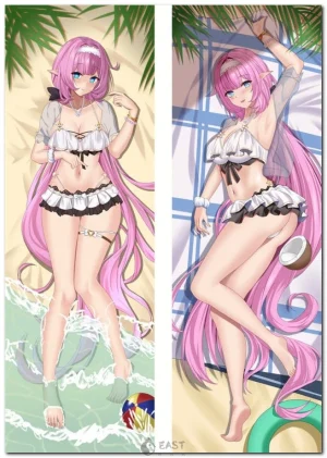 Elysia from Honkai Impact 3rd dakimakura anime body pillow