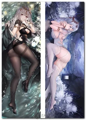 Emden Azur Lane anime dakimakura body pillow cover