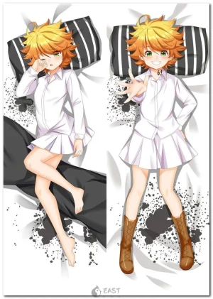 Emma from The Promised Neverland anime dakimakura body pillow