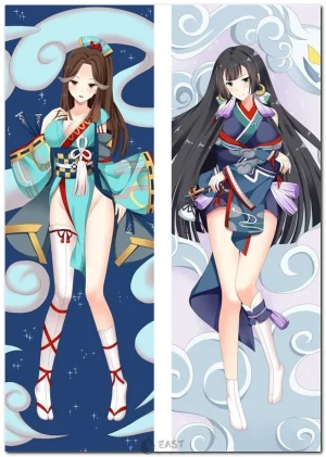 Enenra character from Onmyoji anime on dakimakura body pillow
