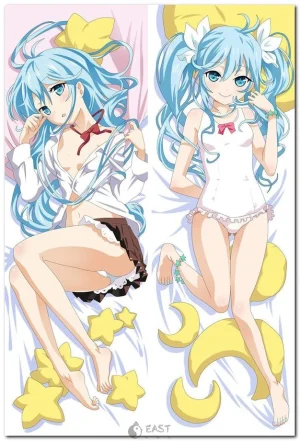 Erio Towa dakimakura pillow cover featuring 'Ground Control to Psychoelectric Girl' anime design