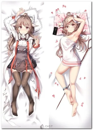 Eyjafjalla Arknights dakimakura body pillow in anime style