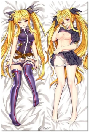 Fate Testarossa from Magical Girl Lyrical Nanoha on dakimakura pillow
