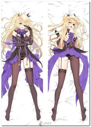 Fischl from Genshin Impact on anime body pillow (dakimakura) cover