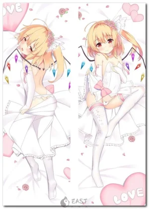 Flandre Scarlet Touhou Project dakimakura body pillow artwork