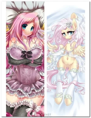 Fluttershy My Little Pony dakimakura anime body pillow cover
