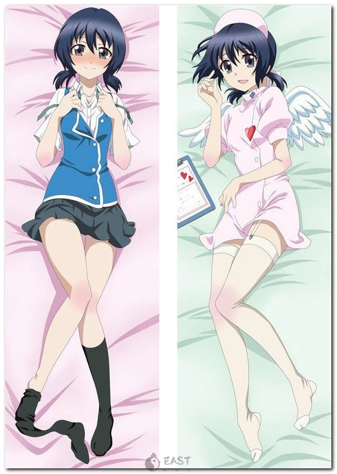 Premium Funabori D-Frag anime dakimakura (body pillow) from eastana, featuring AI voice integration, vibrant print, and premium materials for collectors and fans. Funabori D-Frag anime dakimakura body pillow featuring AI voice technology