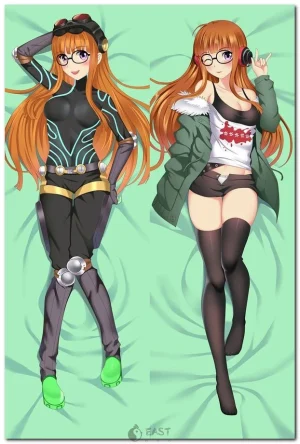 Futaba Sakura from Persona 5 on anime body pillow cover
