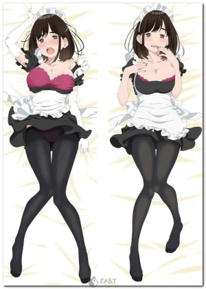 Ganbare Douki-chan dakimakura anime body pillow with AI voice feature