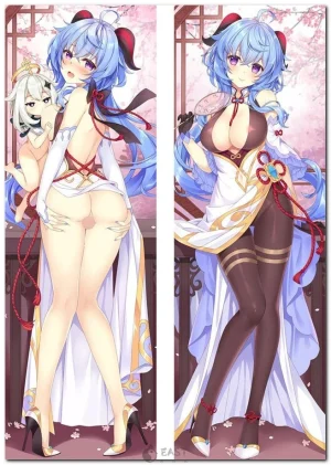 Ganyu Genshin Impact anime body pillow dakimakura cover