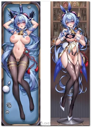 Ganyu Genshin Impact anime body pillow dakimakura cover