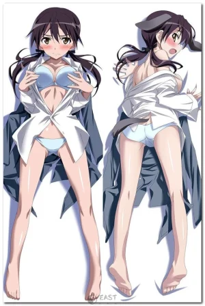 Gertrud Barkhorn from Strike Witches on anime body pillow (dakimakura)