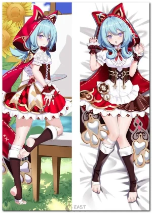 Griseo from Honkai Impact 3rd on anime body pillow dakimakura