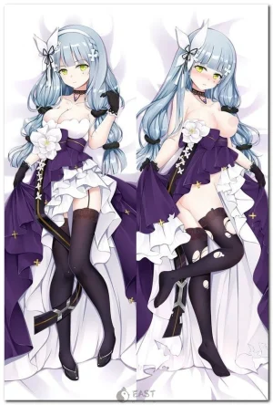 HK416-themed anime girl dakimakura pillow from Girls Frontline