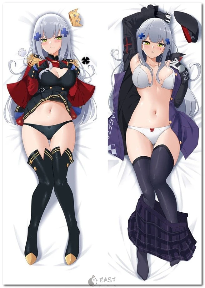 Premium HK416-themed dakimakura pillow inspired by Girls Frontline. Part of Eastana's B Anime Body Pillow collection with AI-optimized visuals and voice-compatible design. HK416-themed anime girl dakimakura pillow from Girls Frontline