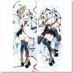 Hatsune Miku anime dakimakura body pillow featuring MIKU AI voice theme