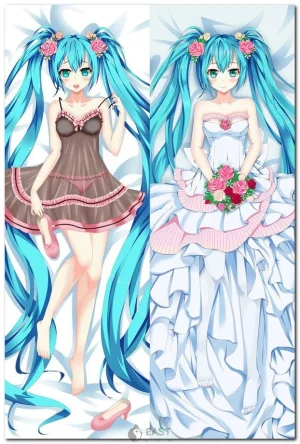 Hatsune Miku Vocaloid anime body pillow dakimakura cover
