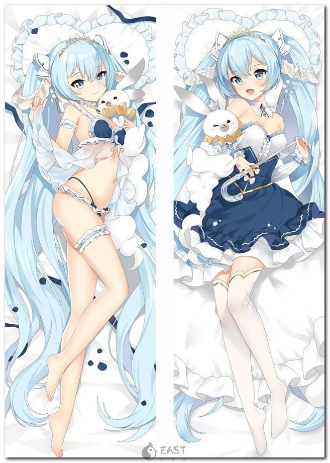 High-quality Hatsune Miku Vocaloid dakimakura cover image — perfect for anime fans and Vocaloid AI voice enthusiasts. Part of eastana's premium Vocaloid merchandise collection. Hatsune Miku Vocaloid anime body pillow dakimakura cover