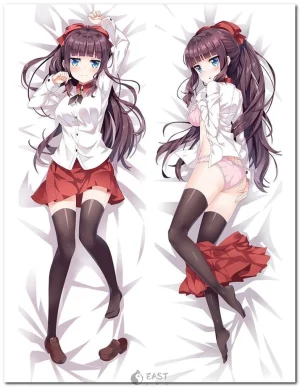 Hifumi from New Game anime dakimakura body pillow