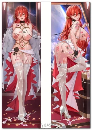 Himeko from Honkai: Star Rail anime body pillow dakimakura cover