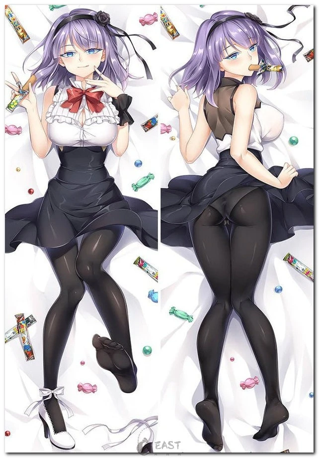 High-quality Hotaru Shidare dakimakura cover for anime body pillows. Compatible with AI voice dakimakura systems. Official Eastana product, 2023 release. Hotaru Shidare dakimakura anime body pillow cover
