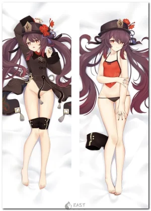 Hu Tao Genshin Impact dakimakura anime body pillow cover