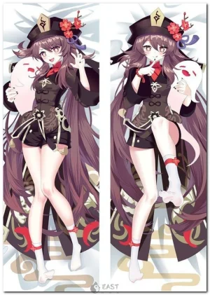 Hu Tao Genshin Impact dakimakura anime body pillow cover