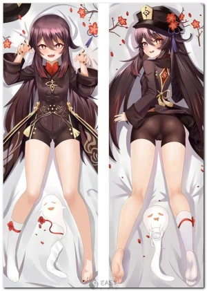 Hu Tao Genshin Impact dakimakura anime body pillow cover