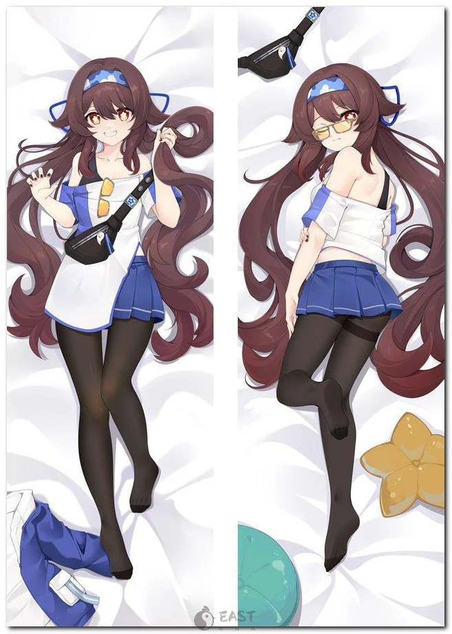 Official-style Hu Tao Genshin Impact dakimakura anime body pillow by Eastana. Features premium print, AI voice integration support, and authentic character art. Hu Tao Genshin Impact dakimakura anime body pillow