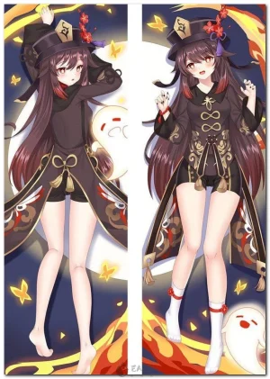 Hu Tao Genshin Impact dakimakura anime body pillow cover