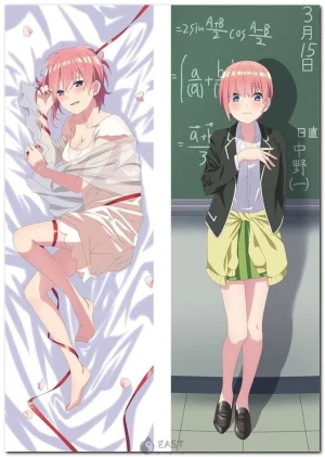 Ichika Nakano dakimakura pillow cover from The Quintessential Quintuplets anime