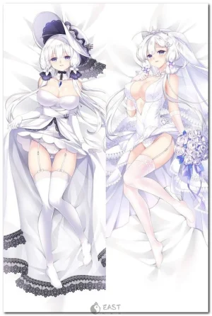 Illustrious Azur Lane dakimakura anime body pillow cover