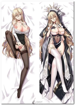 Implacable Azur Lane anime dakimakura body pillow cover