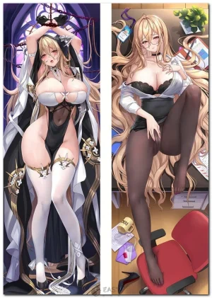 Implacable Azur Lane dakimakura anime body pillow cover