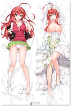 Itsuki Nakano dakimakura anime body pillow from The Quintessential Quintuplets