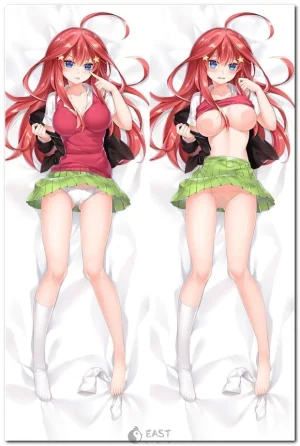 Itsuki Nakano dakimakura anime body pillow from The Quintessential Quintuplets