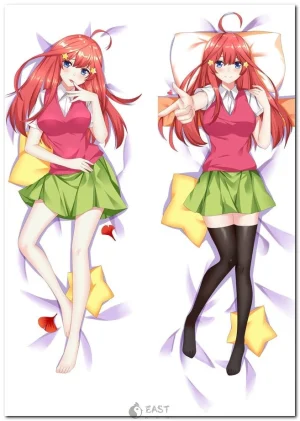 Itsuki Nakano dakimakura pillow cover from The Quintessential Quintuplets