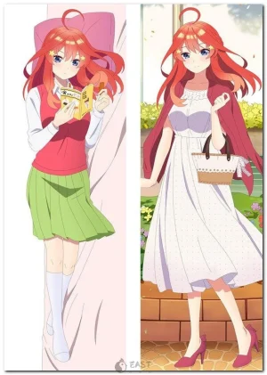 Itsuki Nakano dakimakura pillow cover from The Quintessential Quintuplets anime