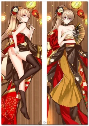 Jean Bart Azur Lane anime dakimakura body pillow cover
