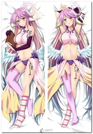 Jibril from No Game No Life on anime body pillow dakimakura
