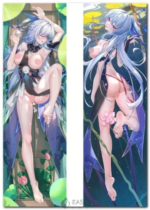 Jingliu from Honkai: Star Rail anime body pillow dakimakura cover