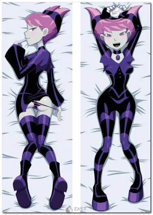 Jinx from Teen Titans anime body pillow dakimakura
