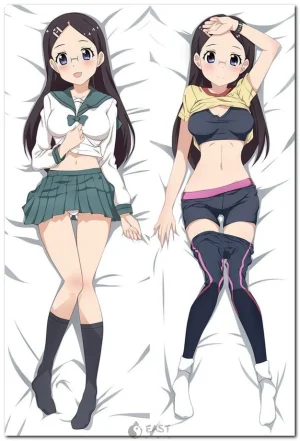 Kaede Saitou from Encouragement of Climb dakimakura body pillow