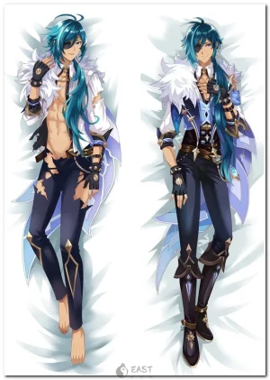 Kaeya Genshin Impact anime body pillow dakimakura cover