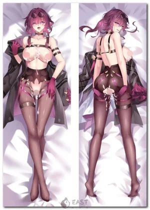 Kafka from Honkai: Star Rail on anime body pillow (dakimakura) with AI voice feature
