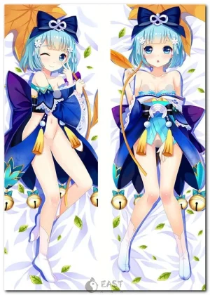Kagura from Onmyoji anime on dakimakura body pillow