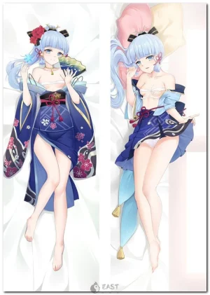 Kamisato Ayaka Genshin Impact anime body pillow dakimakura cover