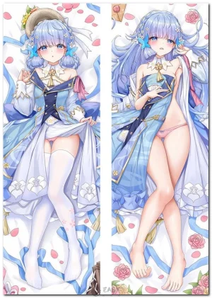 Kamisato Ayaka Genshin Impact anime body pillow dakimakura cover