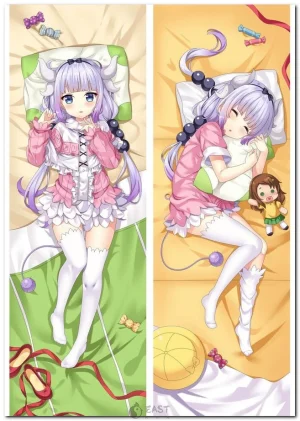 Kanna Kamui dakimakura from Miss Kobayashi's Dragon Maid anime body pillow