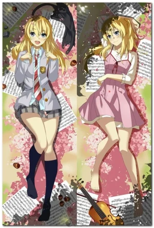 Kaori Miyazono from Your Lie in April anime dakimakura pillow